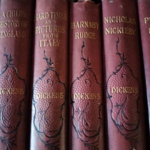 Colección libros Charles Dickens editados por su primera editorial