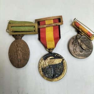 Antiguas medallas de campaña