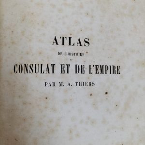 Antiguo Atlas francés de 1880