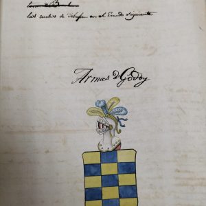 Antiguo manuscrito 1782
